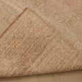 Vintage Malatya Turkish Runner Rug 2x6 ft — Beige & Pink Geometric