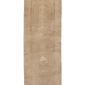 Vintage Malatya Turkish Runner Rug 3x10 ft — Beige & Brown Geometric (No. 63015)