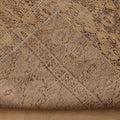 Vintage Manisa Turkish Area Rug 5x7 ft — Beige & Brown Geometric