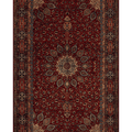 Vintage Southeastern Persian Style Oversize Rug 9x15 ft — Red & Blue Medallion