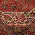 Vintage Southeastern Persian Style Oversize Rug 10x13 ft — Red & Brown Medallion