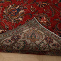 Vintage Southeastern Persian Style Oversize Rug 10x13 ft — Red & Beige Floral