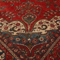 Vintage Southeastern Persian Style Oversize Rug 10x13 ft — Red & Blue Medallion