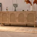 Vintage beige and brown geometric Turkish wool runner rug, 2x10 ft, handmade in Malatya with a durable low-pile design.