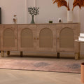 Handmade 2.7x9.5 ft Persian-style runner rug in brown and pink with geometric patterns, crafted from wool and cotton.