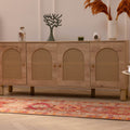Handmade 2.6 x 13.5 ft Persian-style runner rug in red and orange wool-cotton blend with bohemian floral patterns.