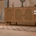 Vintage beige and pink floral Turkish runner rug in wool and cotton, featuring a distressed bohemian design.
