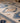Vintage Niğde Turkish Area Rug 5x8 ft — White & Navy Geometric