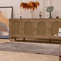 Hand-woven 3x6 ft gray overdyed vintage Isparta Turkish rug with floral patterns on a wooden floor.
