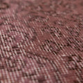Vintage Isparta Turkish Area Rug 3x7 ft — Pink Overdyed