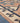 Vintage Niğde Turkish Area Rug 5x8 ft — Brown & Blue Geometric (No. 48973)