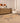 Vintage Nevşehir Turkish Area Rug 4x7 ft — Orange & Beige Medallion