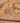 Vintage Nevşehir Turkish Area Rug 4x7 ft — Orange & Navy Medallion