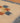 Vintage Turkish Area Rug 3x5 ft — Orange & Beige Geometric