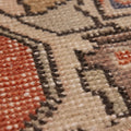 Vintage Nevşehir Turkish Area Rug 4x7 ft — Orange Floral