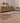 Vintage Malatya Turkish Runner Rug 4x12 ft — Orange & Navy Geometric