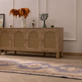 Vintage 4x12 ft Turkish runner rug in orange and navy with geometric patterns, handwoven from wool and cotton.