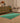 Vintage Isparta Turkish Area Rug 3x6 ft — Green Overdyed
