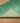 Vintage Isparta Turkish Area Rug 3x6 ft — Green Overdyed