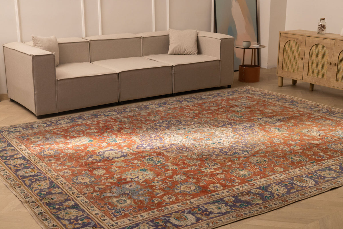 Lunekar Persian-Style Oversize Area Rug