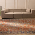 Lunekar Persian-Style Oversize Area Rug