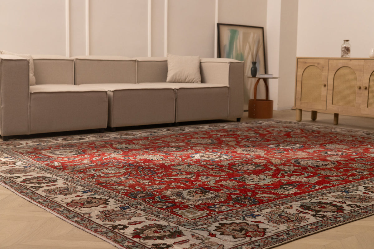 Humenar Persian-Style Oversize Area Rug