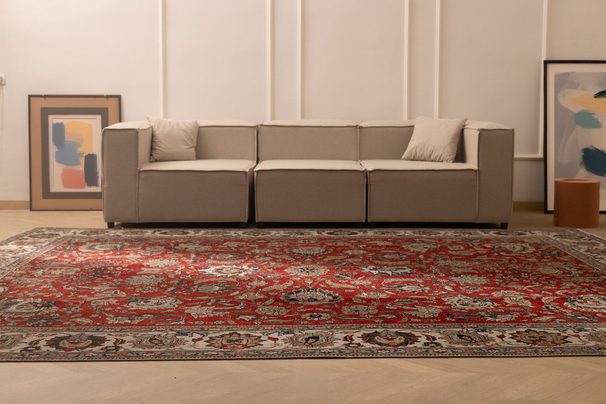 Humenar Persian-Style Oversize Area Rug