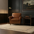Beige Turkish rug in a styled room
