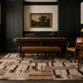Beige Turkish rug in a styled room