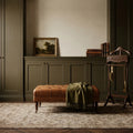 Beige Turkish rug in a styled room