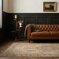 Beige Turkish rug in a styled room
