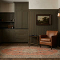 Beige Turkish rug in a kitchen