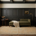 Beige Turkish rug in a styled room