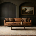 Beige Turkish rug in a styled room