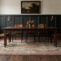 Beige Turkish rug in a dining room