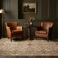 Beige Turkish rug in a styled room