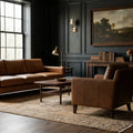 Beige Turkish rug in a styled room