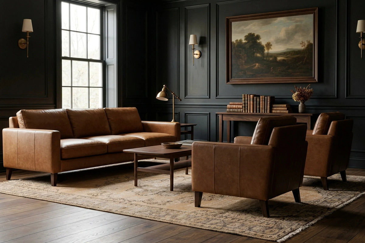 Beige Turkish rug in a styled room