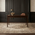 Beige Turkish rug in a styled room