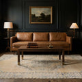Beige Turkish rug in a styled room