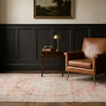 Beige Turkish rug in a styled room