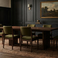 Beige Turkish rug in a dining room