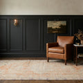 Beige Turkish rug in a styled room