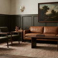 Beige Turkish rug in a styled room