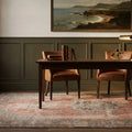 Beige Turkish rug in a styled room