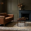 Beige Turkish rug in a styled room