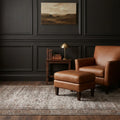 Beige Turkish rug in a styled room