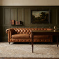Beige Turkish rug in a styled room