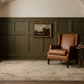 Beige Turkish rug in a styled room