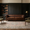 Beige Turkish rug in a styled room